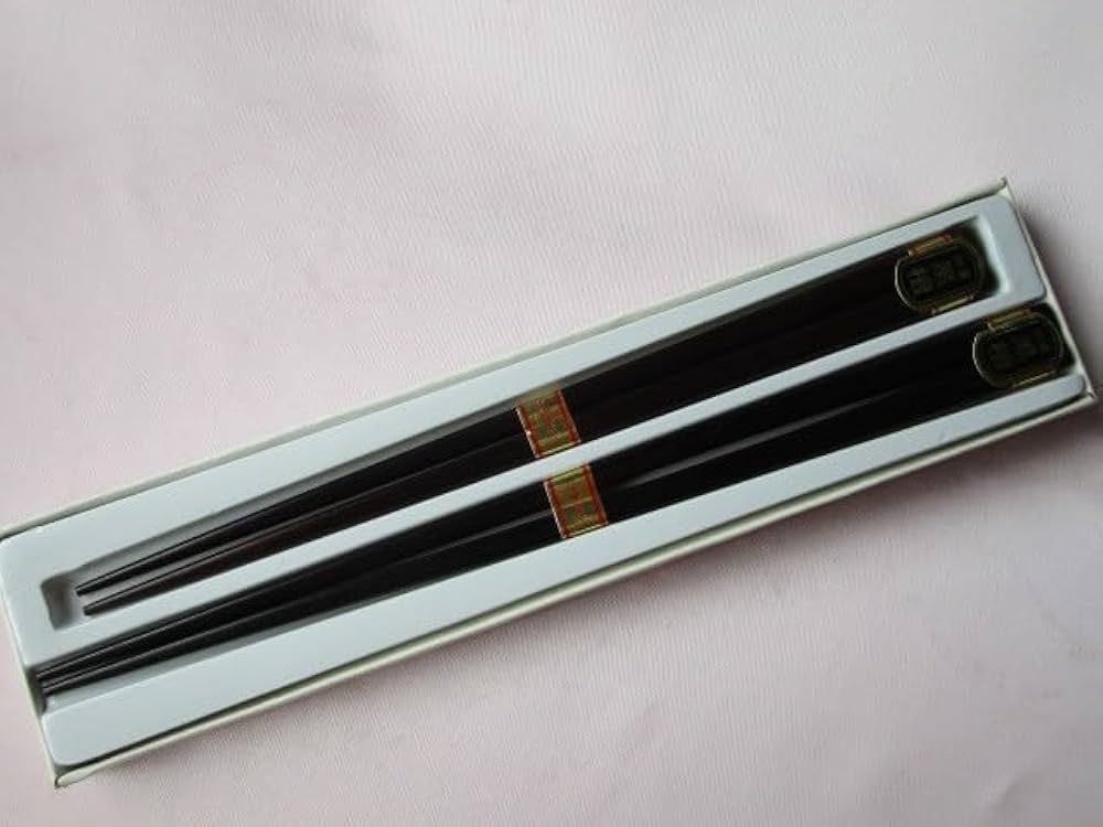 Amazon | 黒檀 夫婦 ペア 箸 2膳セット 台湾製 | ノーブランド